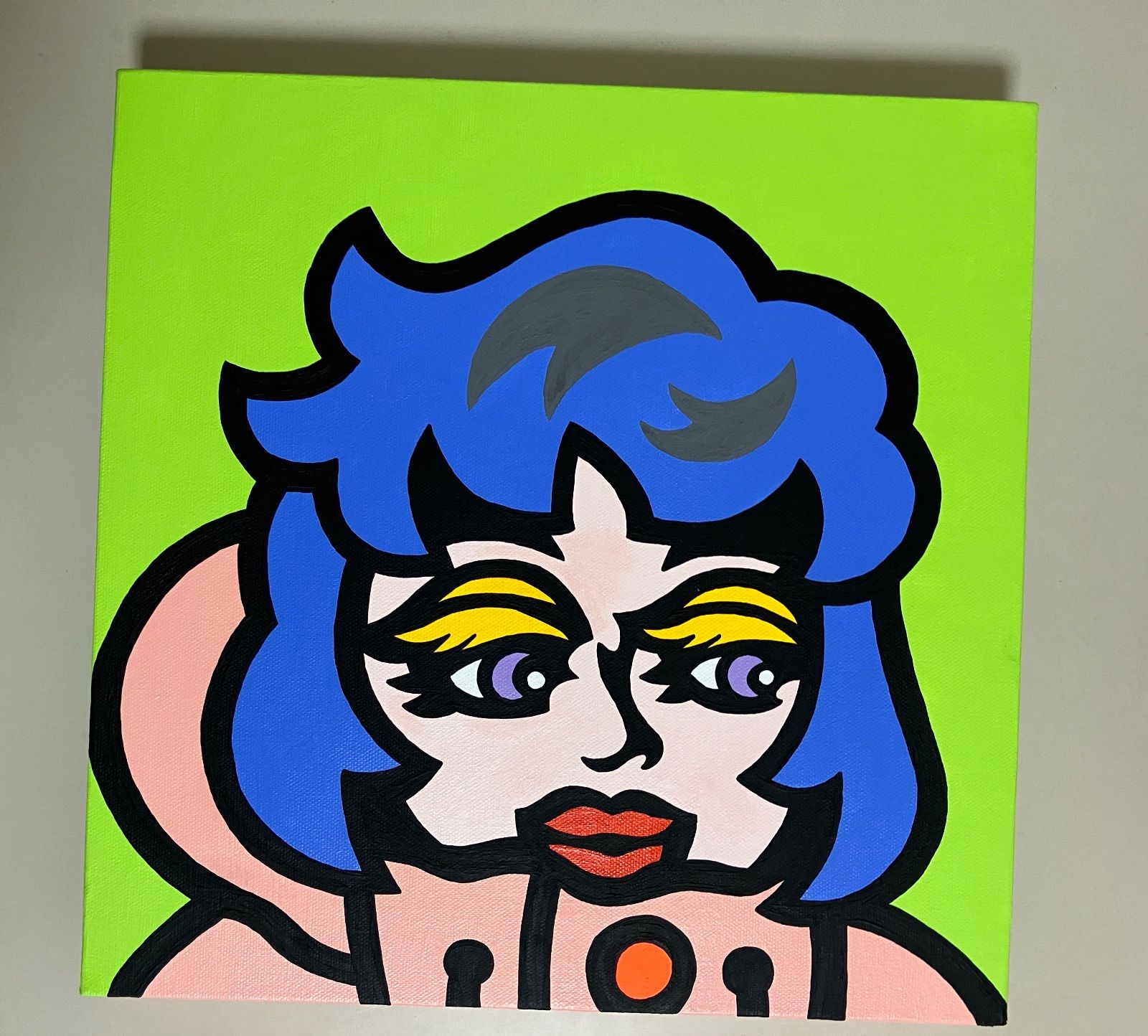 195 2 A Fan of OASIS Glasgow in 1993 ” 2025 300 mm popart 英国