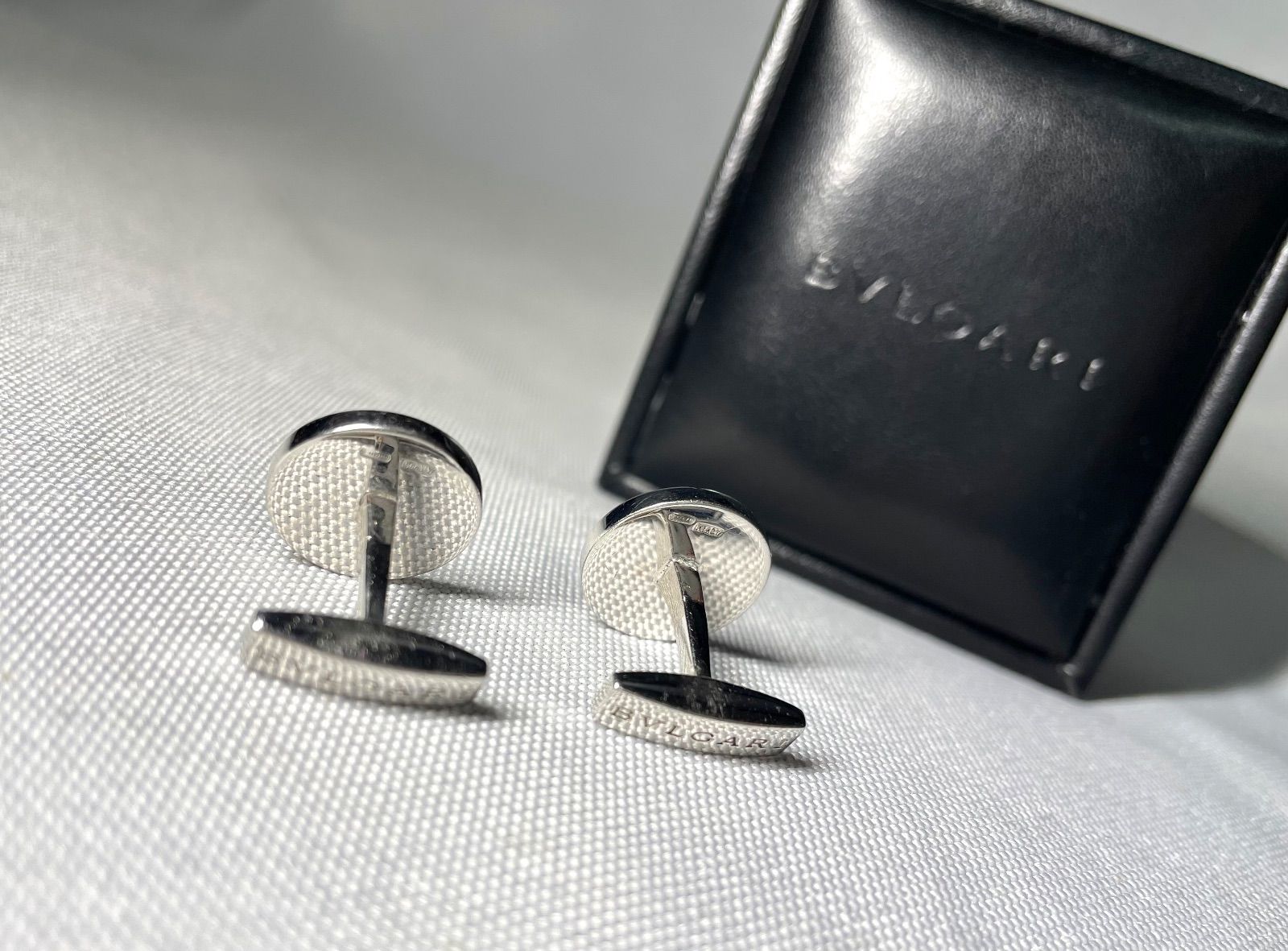 BVLGARI　ブルガリ　カフリンクス　ビーゼロワン　シルバー925　 箱付き 楽天市場】BVLGARI ブルガリ B.zero1 B-zero1 Bzero1 ビーゼロワン