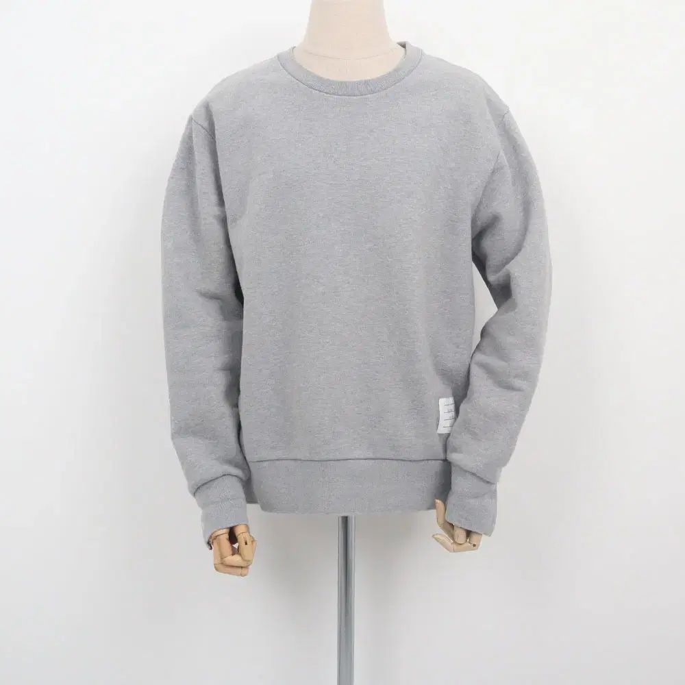 トムブラウン センターバッグ ストライプ クルーネック スウェットシャツ RWB