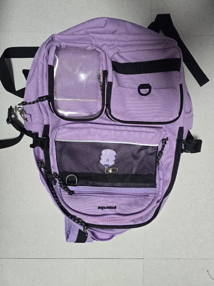 パンケーキ 痛バッグ バックパック 紫 バッグ