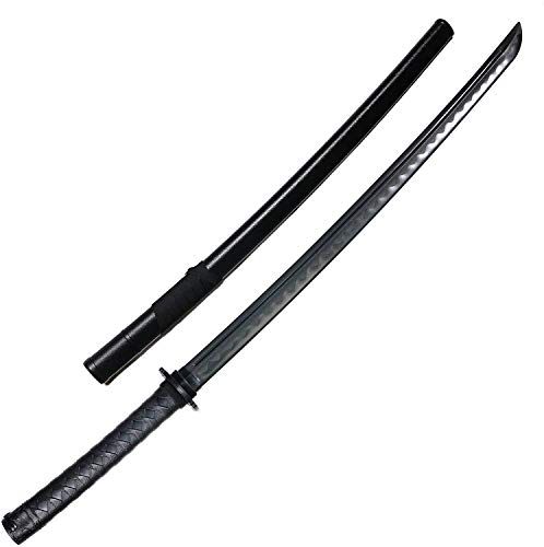 E BOGU 居合道 殺陣稽古用PP ポリプロピレン 刀 太刀 プラスチック鞘セット ブラック m