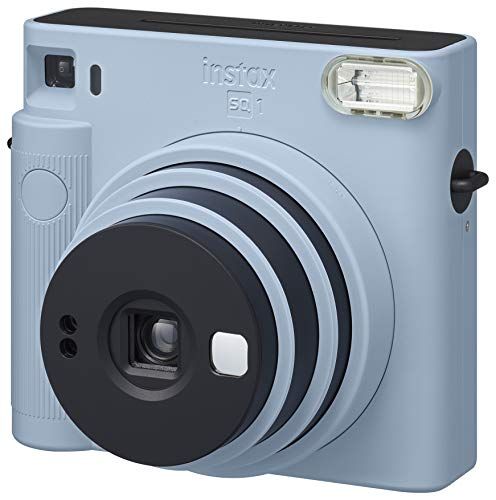 富士フイルム インスタントカメラ チェキスクエア instax SQUARE SQ 1 グレイシャーブルー INS BLUE m