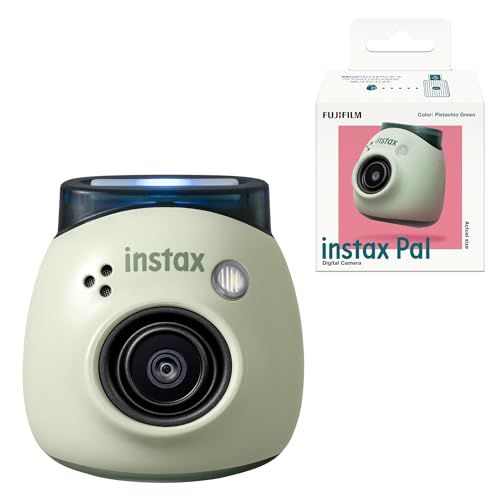 富士フイルム FUJIFILM 手のひらサイズカメラ チェキ INSTAX Pal ピスタチオグリーン 広角レンズ マルチフォーマット INS GREEN m