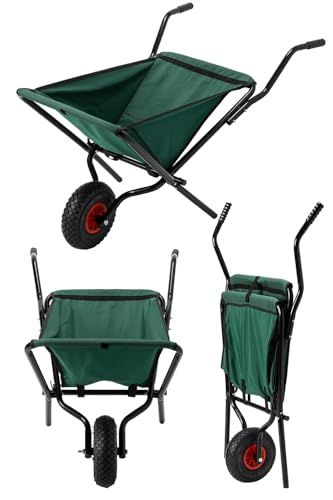 軽量4 5 kg 折りたたみ式 手押し一輪車 耐荷重60 農機具運搬 運搬台車 ガーデニングカート ガーデンカート キャリーワゴン カート 園芸 ねこ台車 m