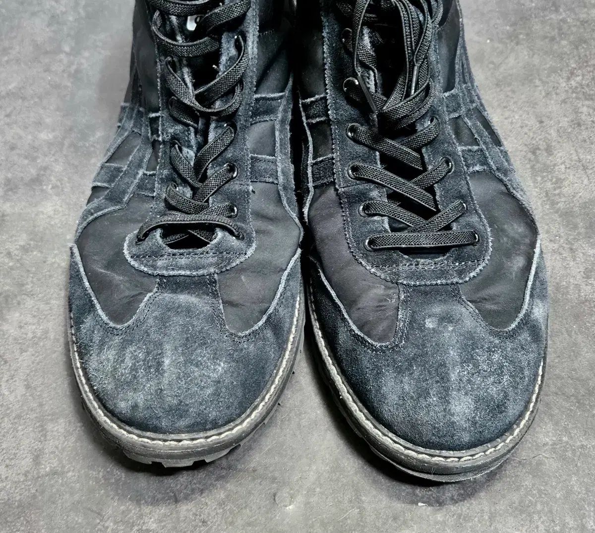 オニツカタイガー メキシコ リンカン ブーツ ブラック 280