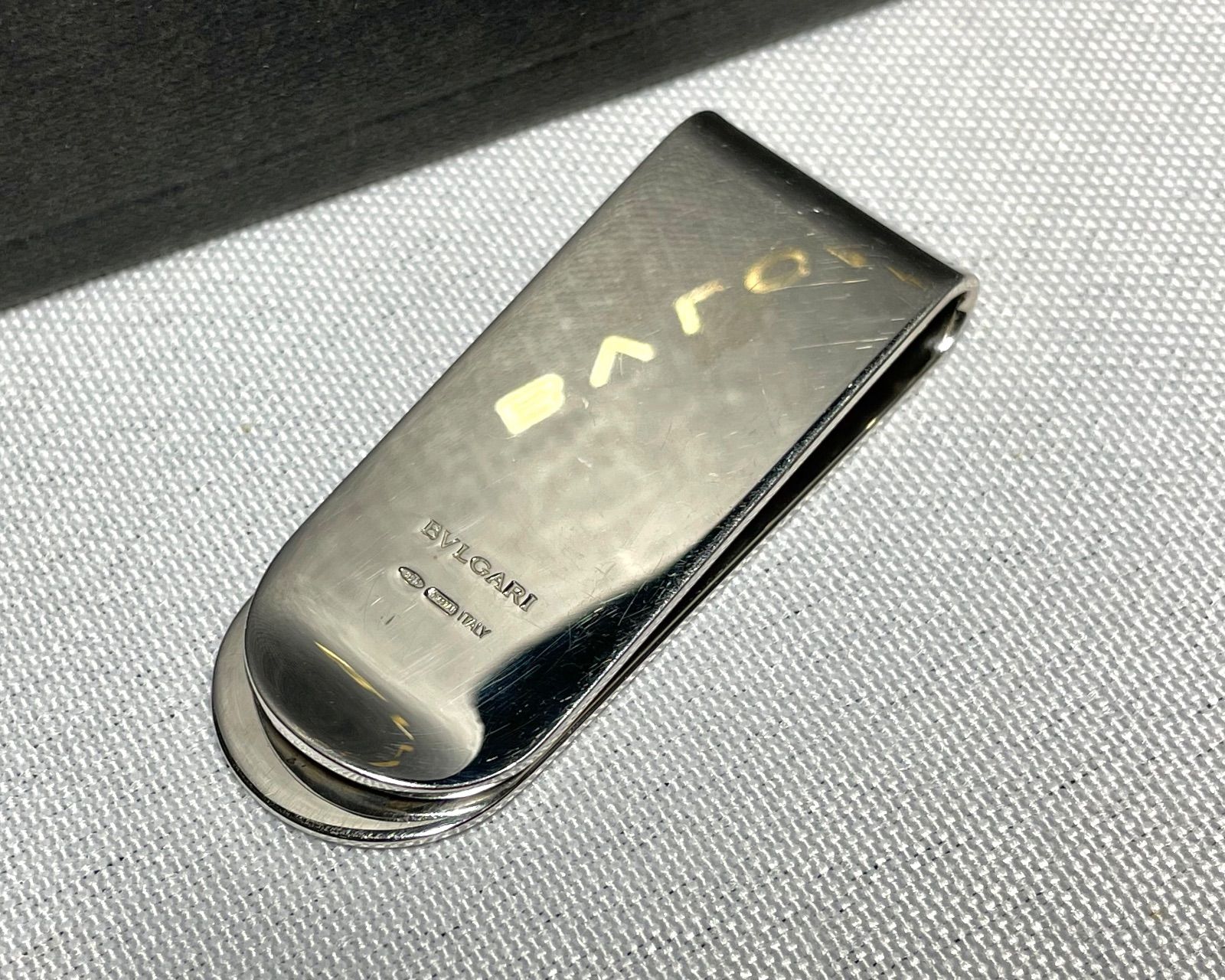 美品 BVLGARI ブルガリ B-ZERO ビーゼロ ロゴ 鏡面スターリング