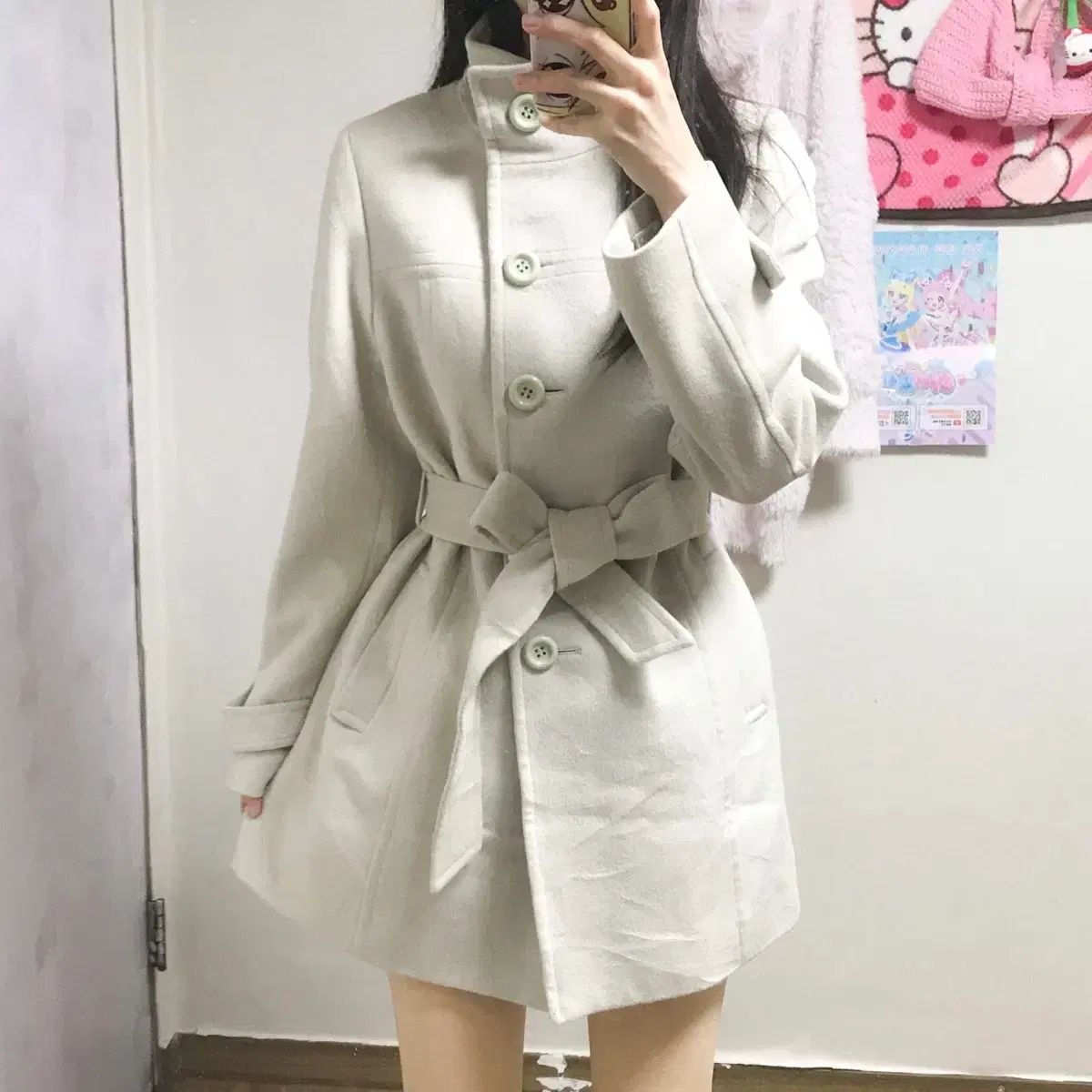 ヴィンテージ 石原さとみ ベルト コート 姫ギャル ロリィタ フェアリー 森ガール