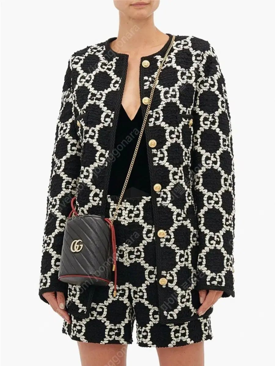 グッチ マーモント バケットバッグ