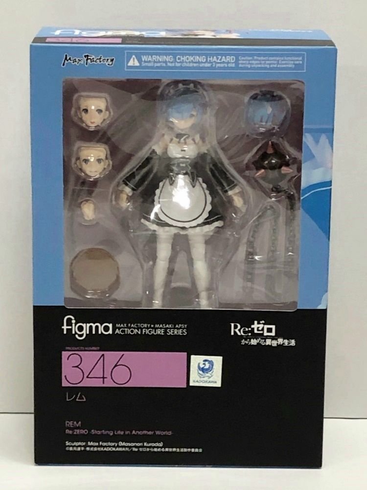 1円〜 未開封 figma 346 Re:ゼロから始める異世界生活 レム