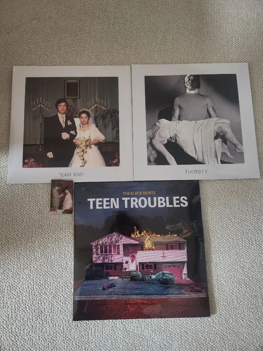 The Black Skirts コムジョンチマ LP 3 腸 まとめ売り TEAM BABY その他