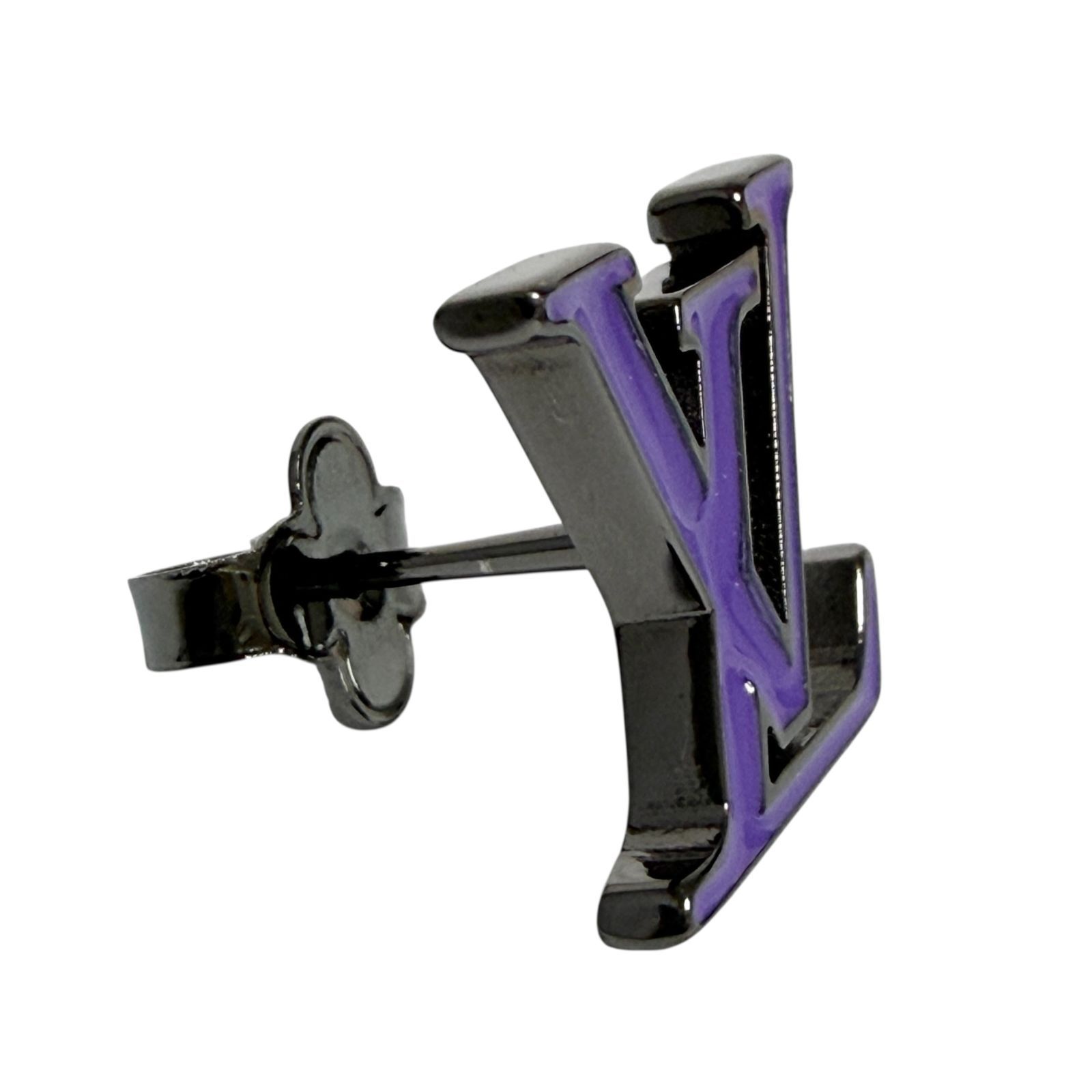 【片耳1個のみ】ルイヴィトン　メンズ　パラダイスチェーン　　ピアス　モノグラム 片耳1個のみ】ルイヴィトン メンズ パラダイスチェーン ピアス