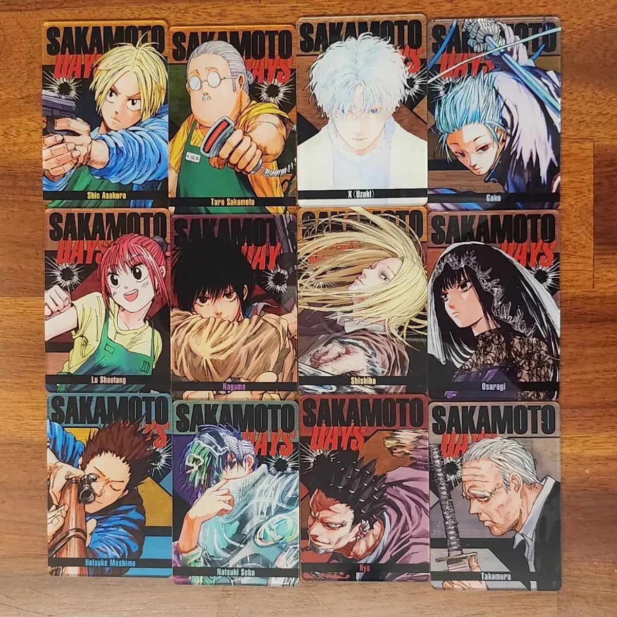 サカモトデイズ サカデイ ステイタス アークリル カード フルセット