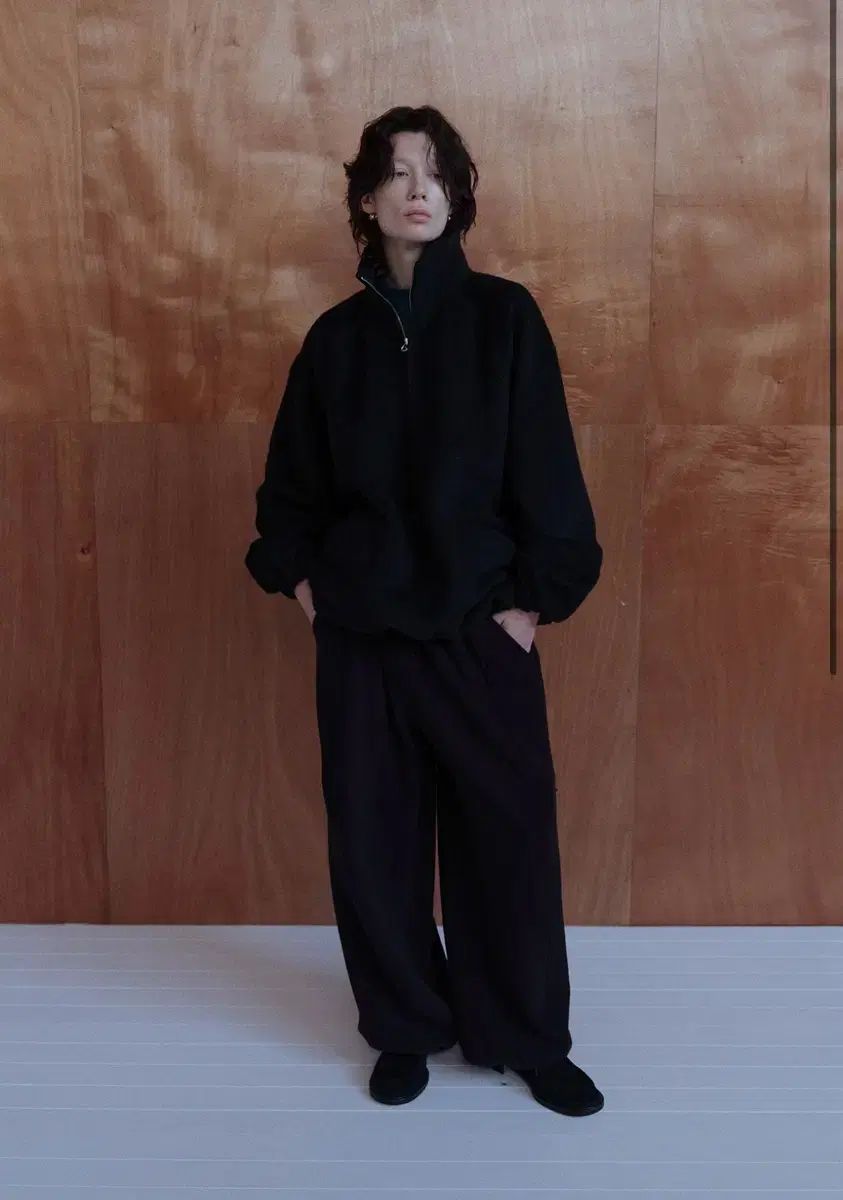 エートス フリース イージーパンツ