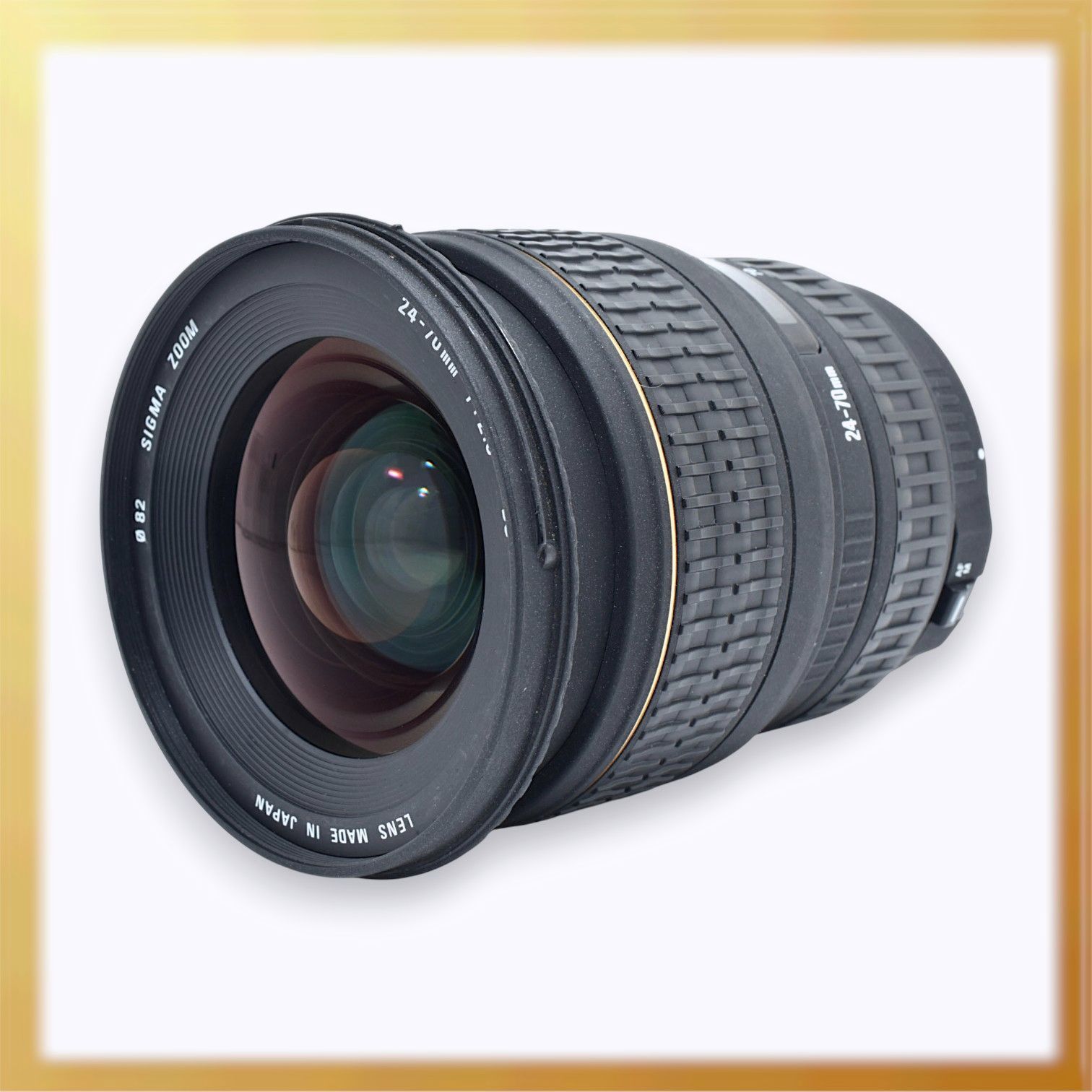 SIGMA 24 70 mm F 2 8 EX DG MACRO キャノン用 U 092