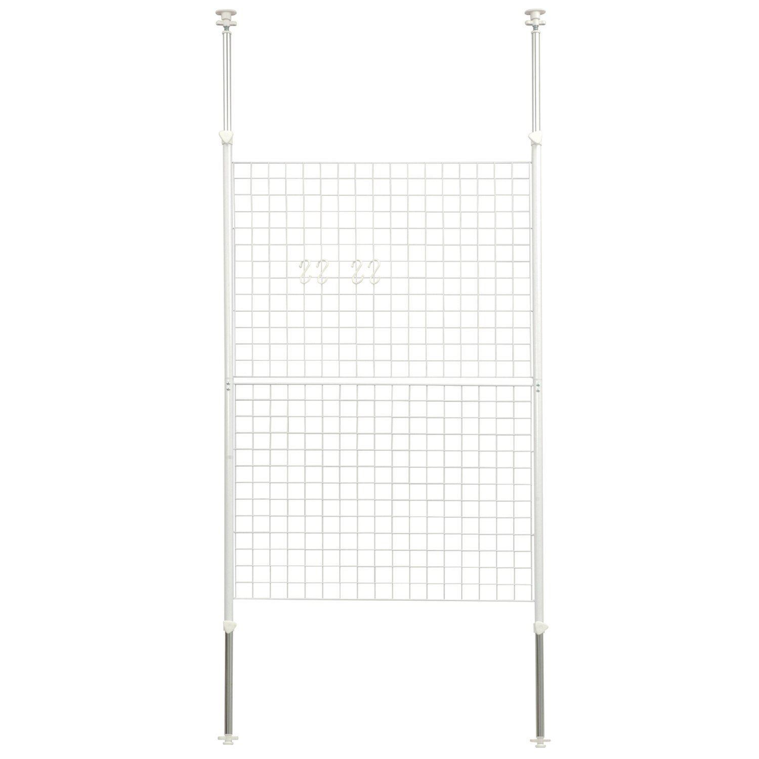 新品未開封　山善　突っ張りパーテーション 数量限定】山善(YAMAZEN) 突っ張り パーテーション (ワイヤータイプ