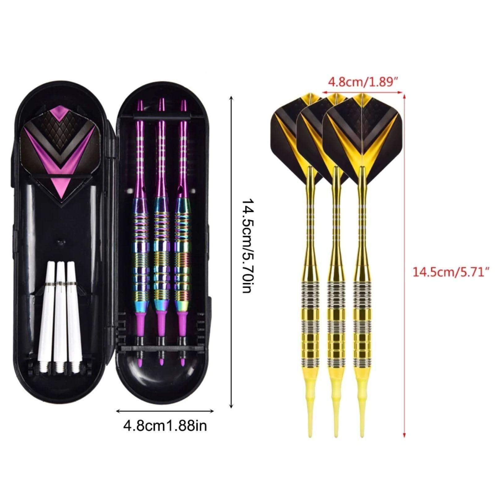 在庫セール】geneX ソフトダーツ 矢 セット 2BA セット ダーツ矢 銅製