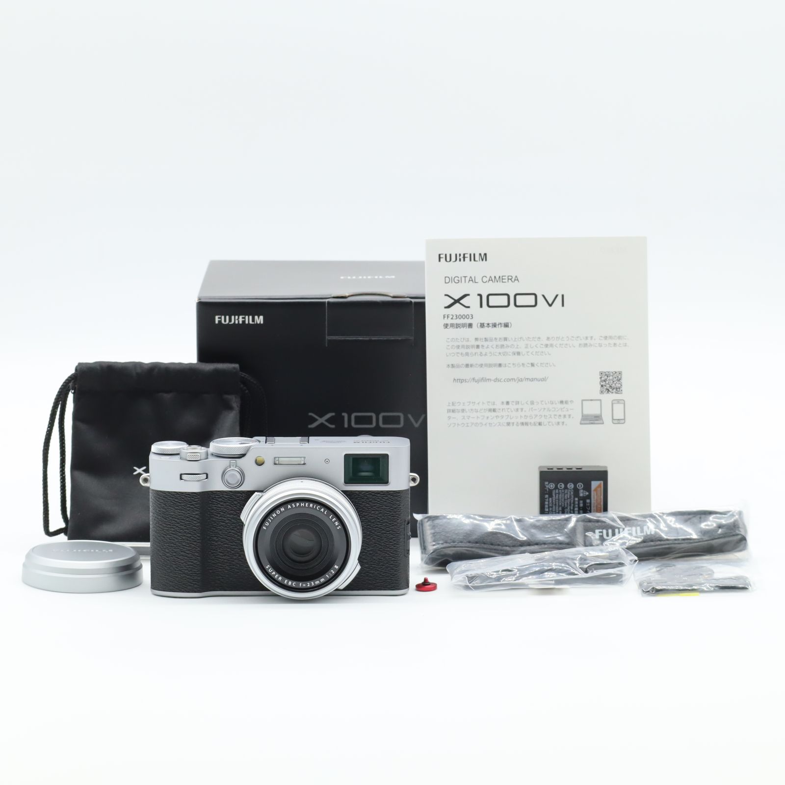 新品未使用　FUJIFILM X100VI　シルバー FUJIFILM X100VI シルバー 新品未使用 FUJIFILM X100VI シルバー: 整備