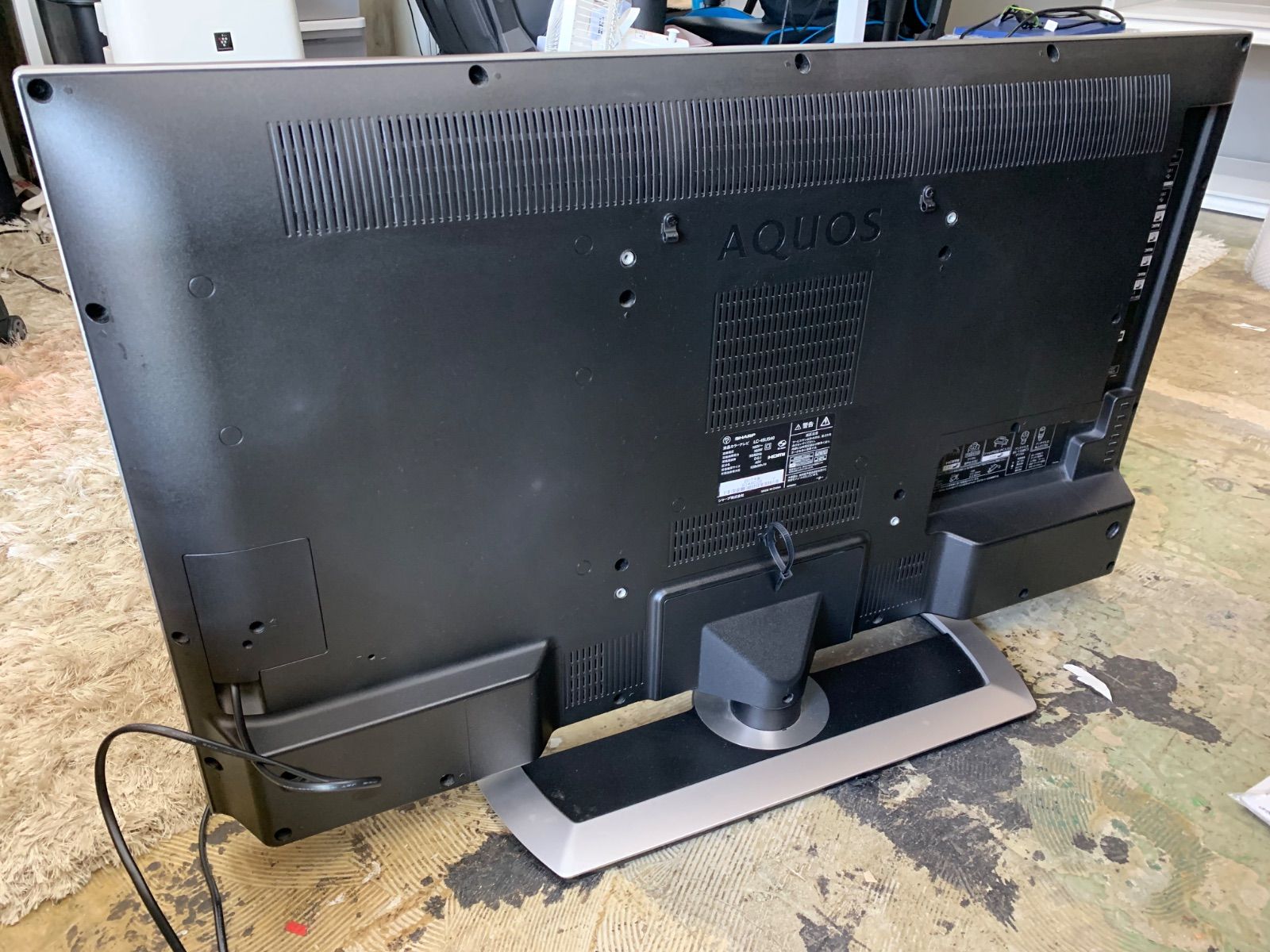 j 312 東京 神奈川 配送無料 SHARP シャープ 45 V型 4 K 液晶テレビ AQUOS LC US 40