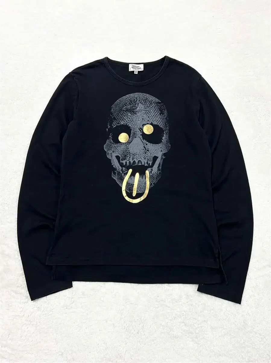 VIVIENNE WESTWOOD スカル ブラック ロングスリーブ - メルカリ