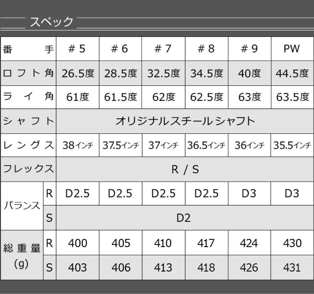 ☆超爆安6本セット☆ ダイナゴルフ ダイナミクス アイアン スチール
