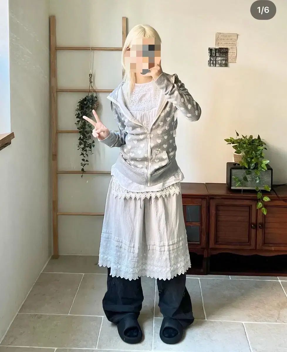 九井 ココ コモリ コモ ヴィンテージ セット ハート フードジップアップ カモフラ メサンジヤン コヤ コモレビ