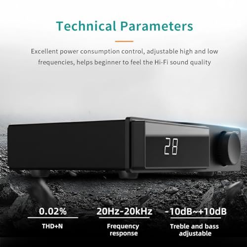  AOSHIDA SMSL AO 10 HiFiアンプ 2 chステレオアンプ 100 WクラスDパワー統合アンプ パッシブスピーカー用 ホームオーディオコンポーネント デスクトップアンプ 12 Vトリガー 低音 高音コントロール EQ調整付き d 947976 c その他 キッチン 食器
