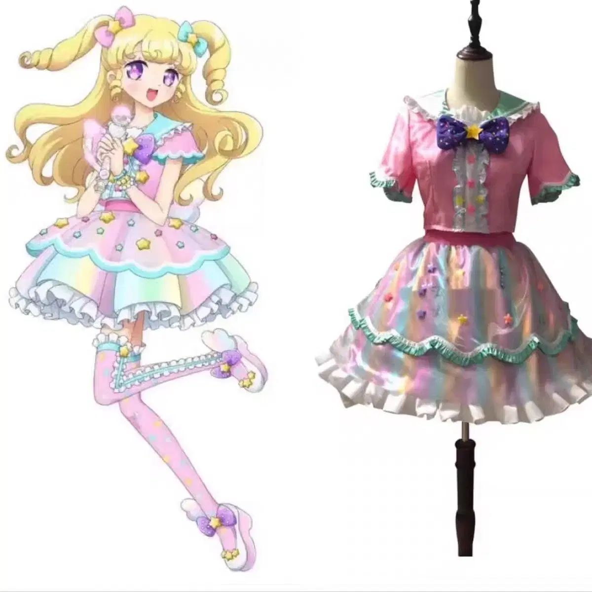 アイドルタイムプリパラ ゆい コスプレ SHINee シャイニー ネオン