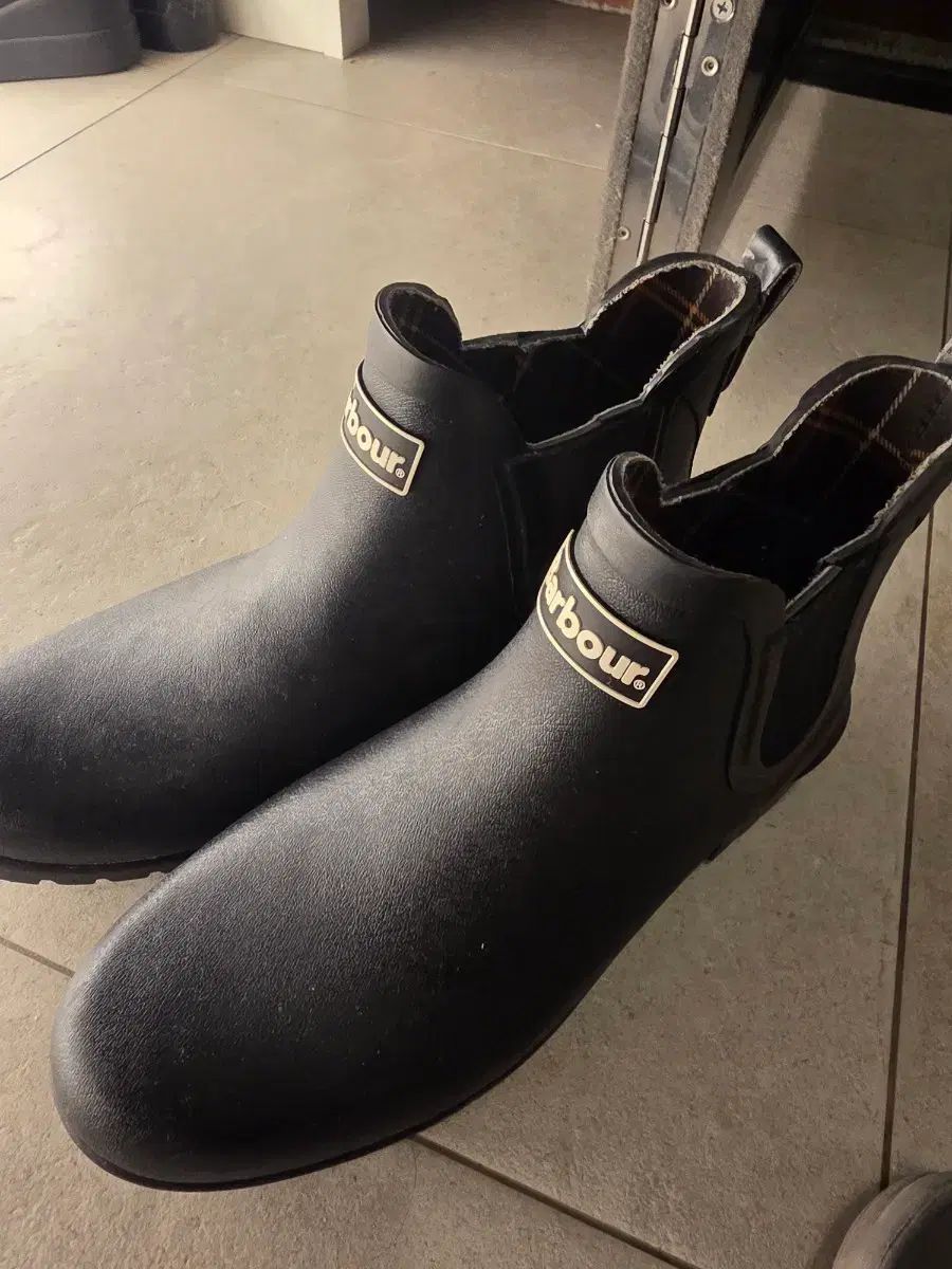 バブアー ウェリントン ショート レインブーツ ブラック UK 8 270 280