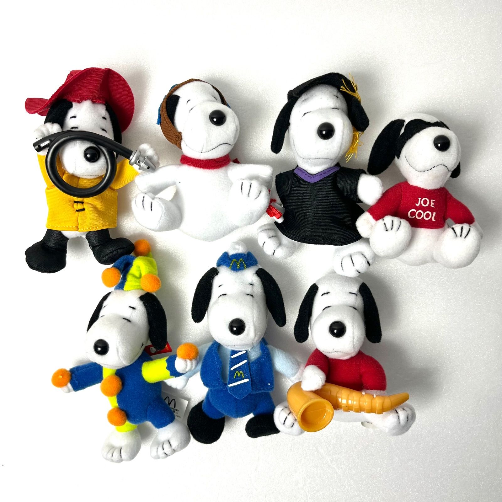 2001年　マクドナルド　スヌーピー　ぬいぐるみタペストリー ◼︎美品◼︎【McDonald's マクドナルド】スヌーピーコレクション