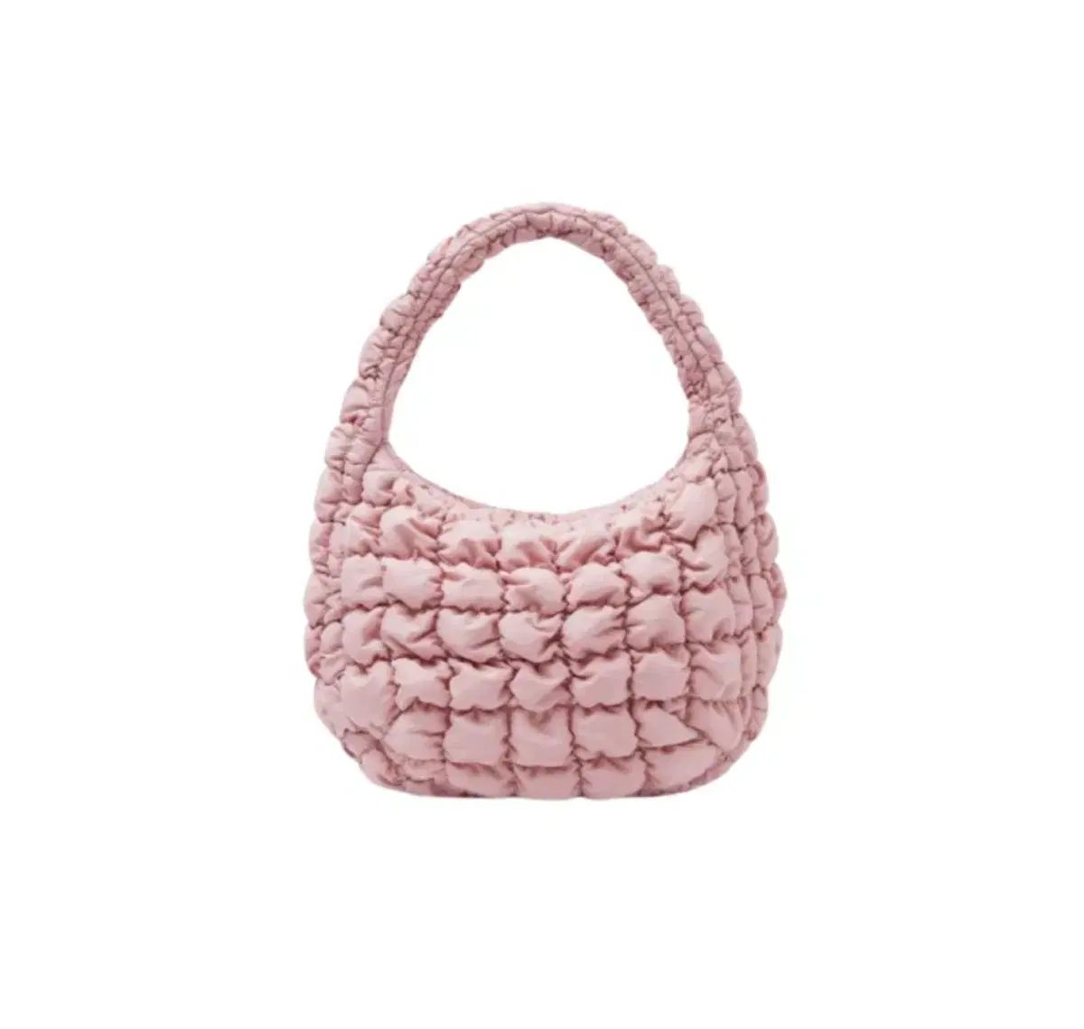 COS コス キルト ミニバック ピンク