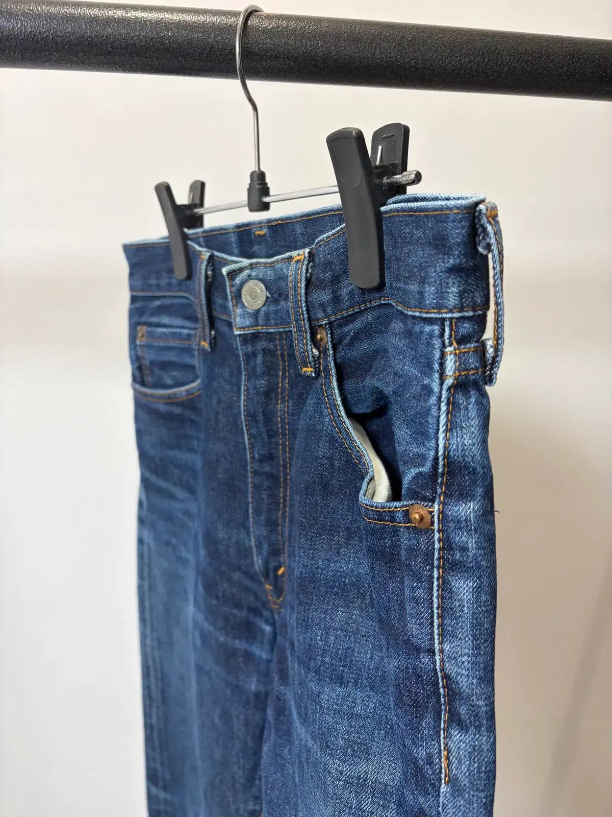 28 90年代 JPN リーバイス 502 BIG E セルビッジ デニムパンツ