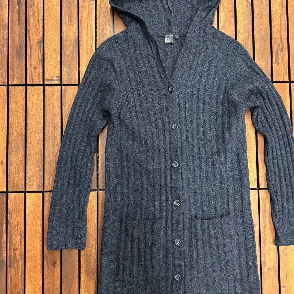 S サンドウィッチ ウィメンズ Y 2 K リーヴ ニット フード カーディガン