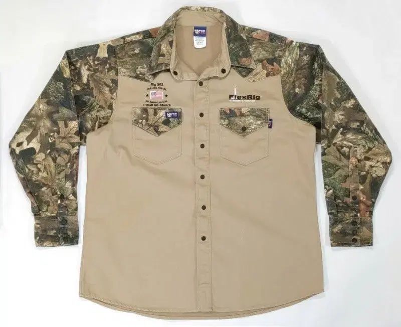 ラブコ FR ハンティングカモ シャツ L R