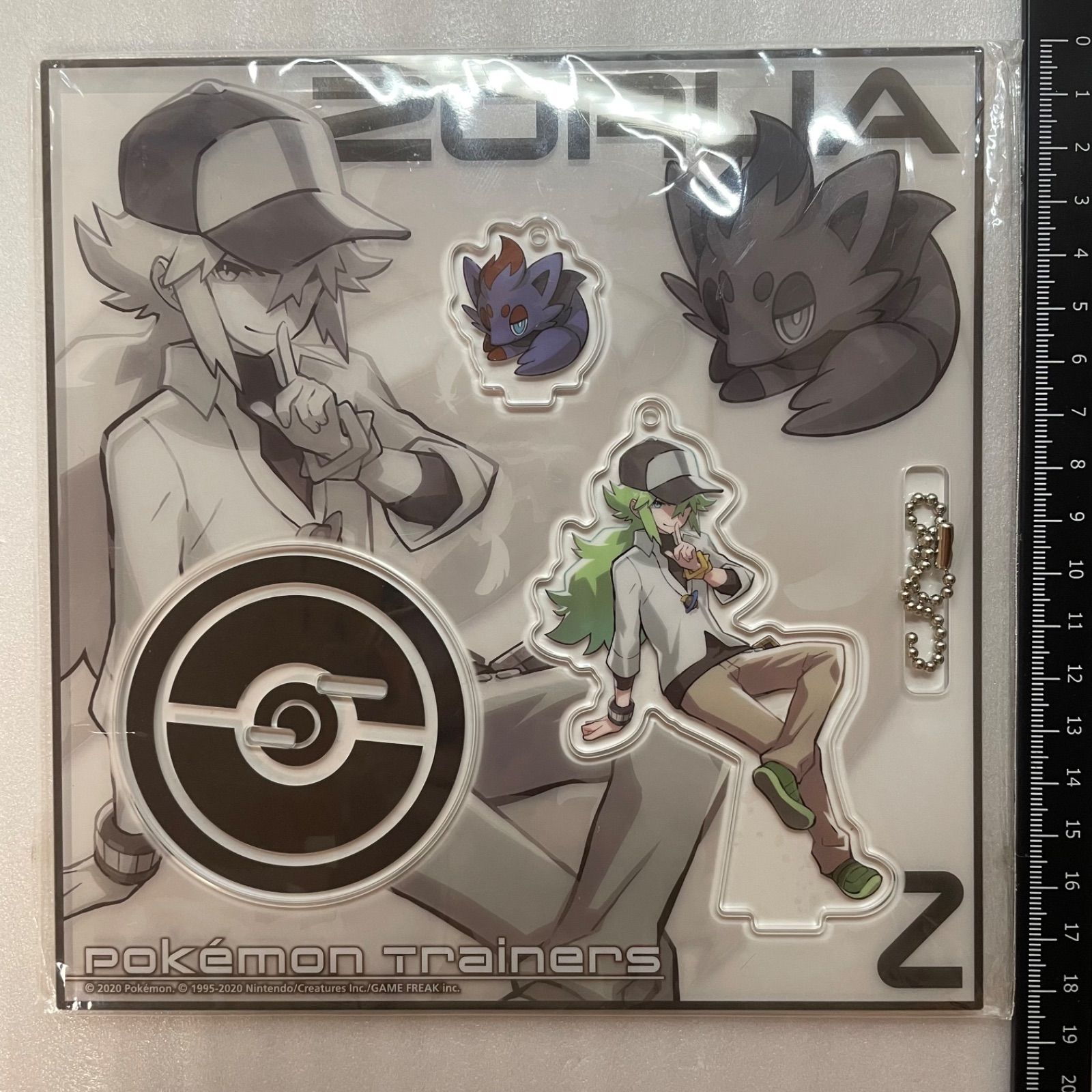 ポケモントレーナーズ アクリルスタンド キーホルダー N ゾロア C6