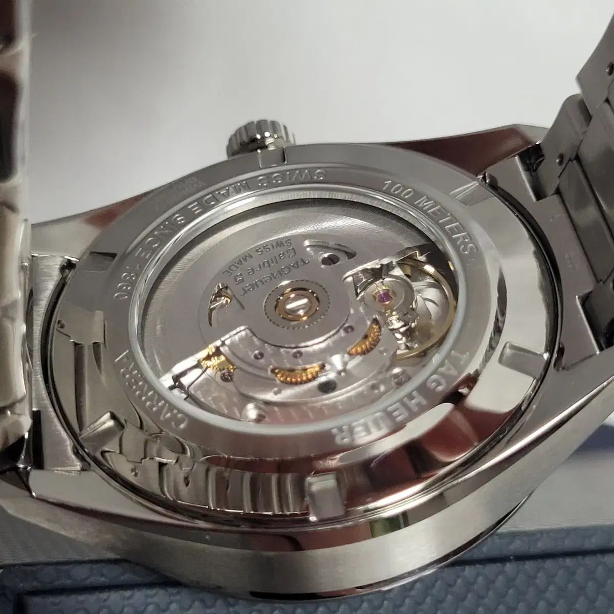  タグ ホイヤー カレラ オートマティック キャリバー5 デニム版 41mm セレモニー 自動巻き時計 腕時計(アナログ)