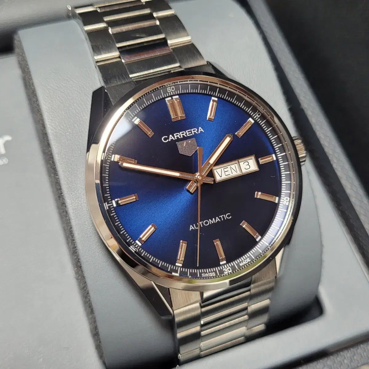 タグ ホイヤー カレラ オートマティック キャリバー5 デニム版 41 mm