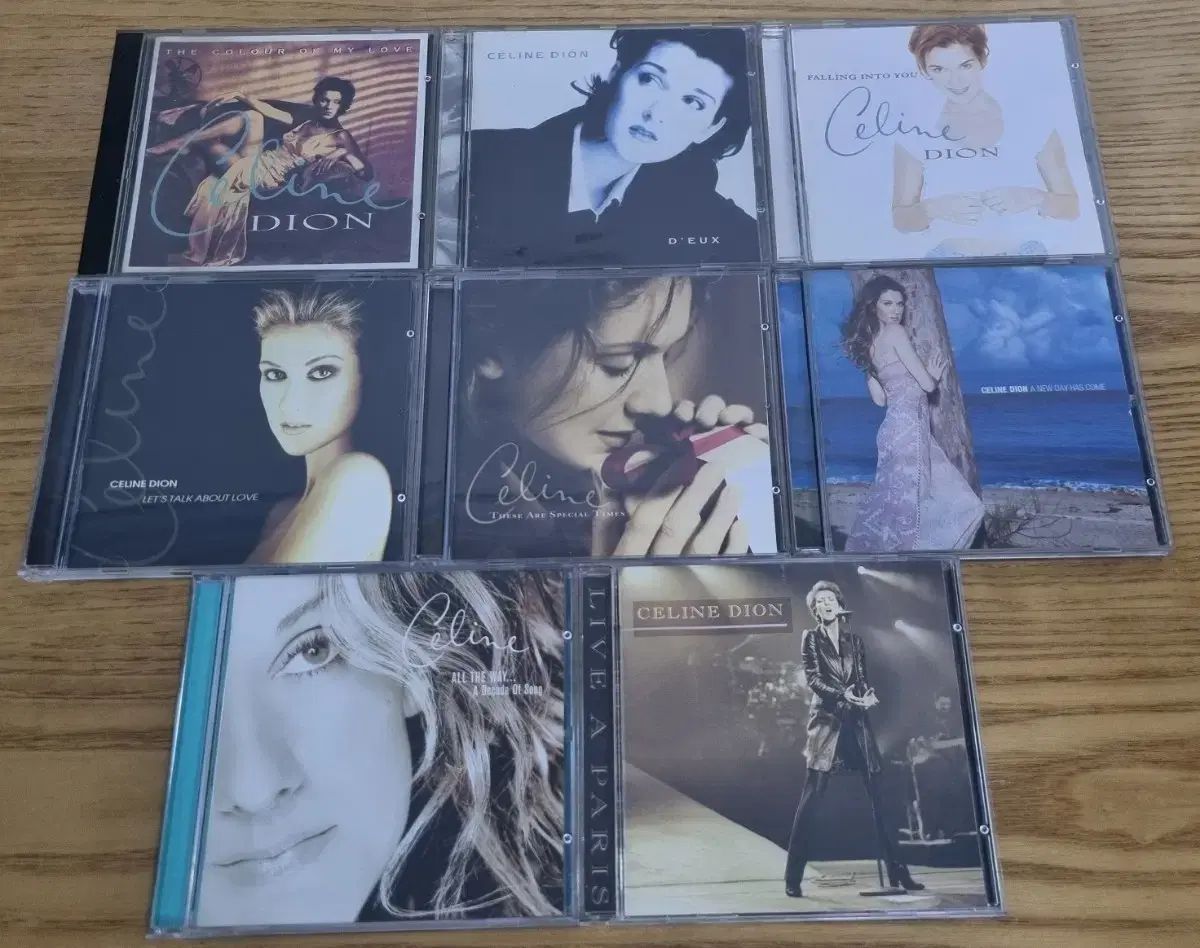 セリーヌ ディオン CD まとめ売り 全 8 腸