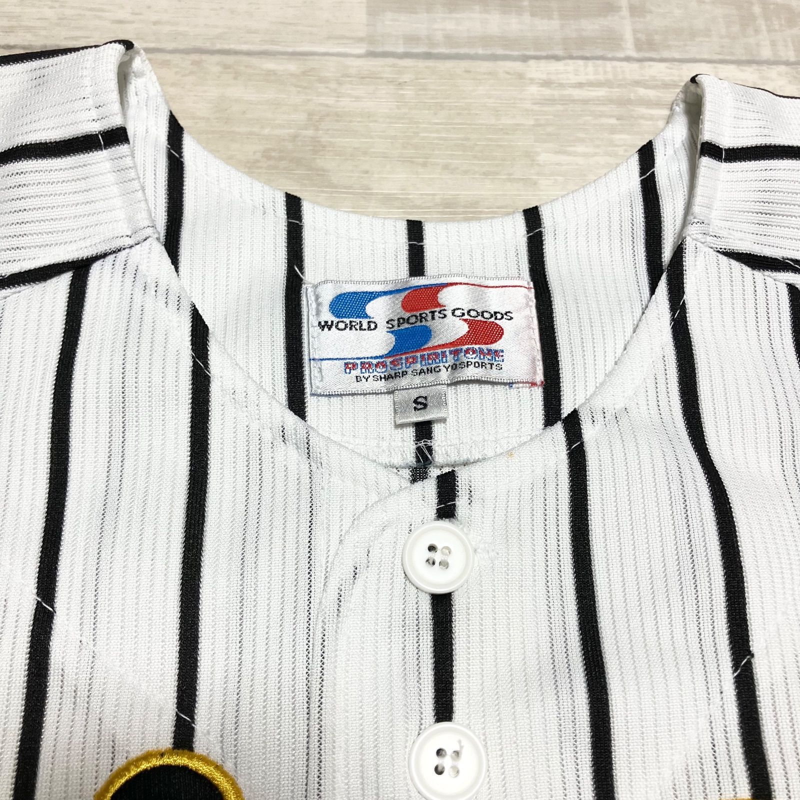 美品 廃盤 レア 阪神タイガース 背番号なし 刺繍 ホーム ユニフォーム