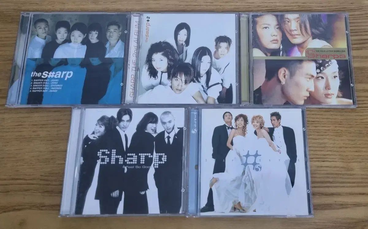 ショップ Sharp 1 ㅡ 5 家 CD まとめ売り