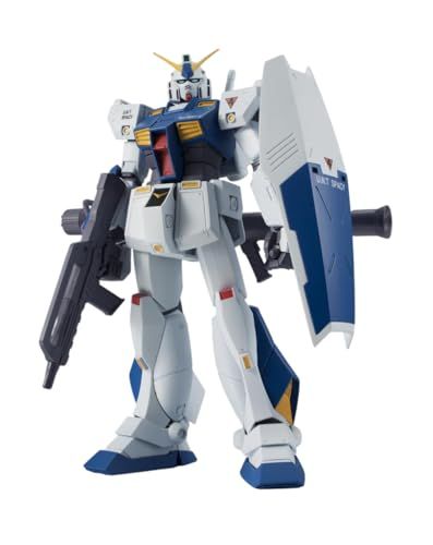 NATIONS ROBOT魂 機動戦士ガンダム0080 ポケットの中の戦争 SIDE MS RX 78 NT 1 ガンダムNT 1＆チョバム アーマー ver A N I M E 約125 mm ABS PVC製 塗装済み可動フィギュ
