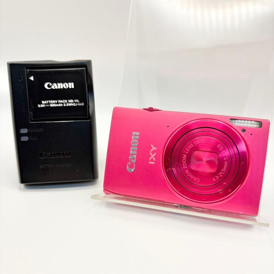 Canon IXY 420F ピンク レッド コンデジ キャノン イクシー キヤ