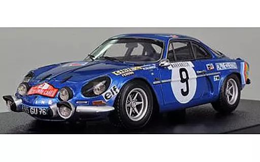 ミニカー 1 43 Alpine Renault A 110 1600 S 1971 Monte Carlo 9 ブルー HL 0804