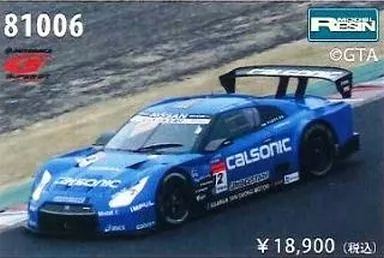 中古】ミニカー 1/18 CALSONIC IMPUL GT-R SGT500 2013 #12(ブルー