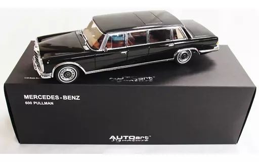 ミニカー 1|18 -BENZ 600 PULLMAN ブラック Signature 76197