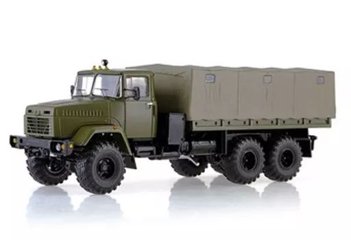 ミニカー 1 43 KRAZ 260 キャンバストラック