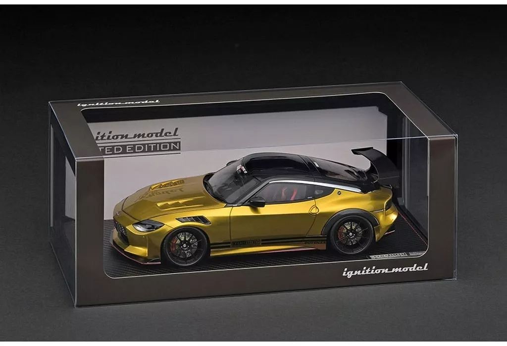 ミニカー 1|18 TOP SECRET Fairlady Z RZ 34 With Display Case WEB モデル IG 3385