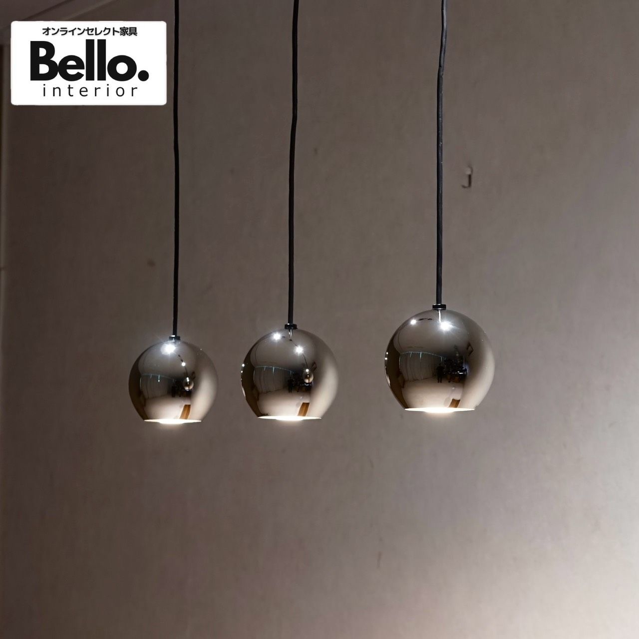 ODELIC オーデリック ペンダントライト 吊り下げ照明 3灯 モダン ミニマル カフェ風