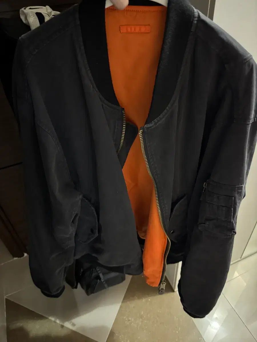 フォーステックス ガーメント ウォッシュド コットン ma 1