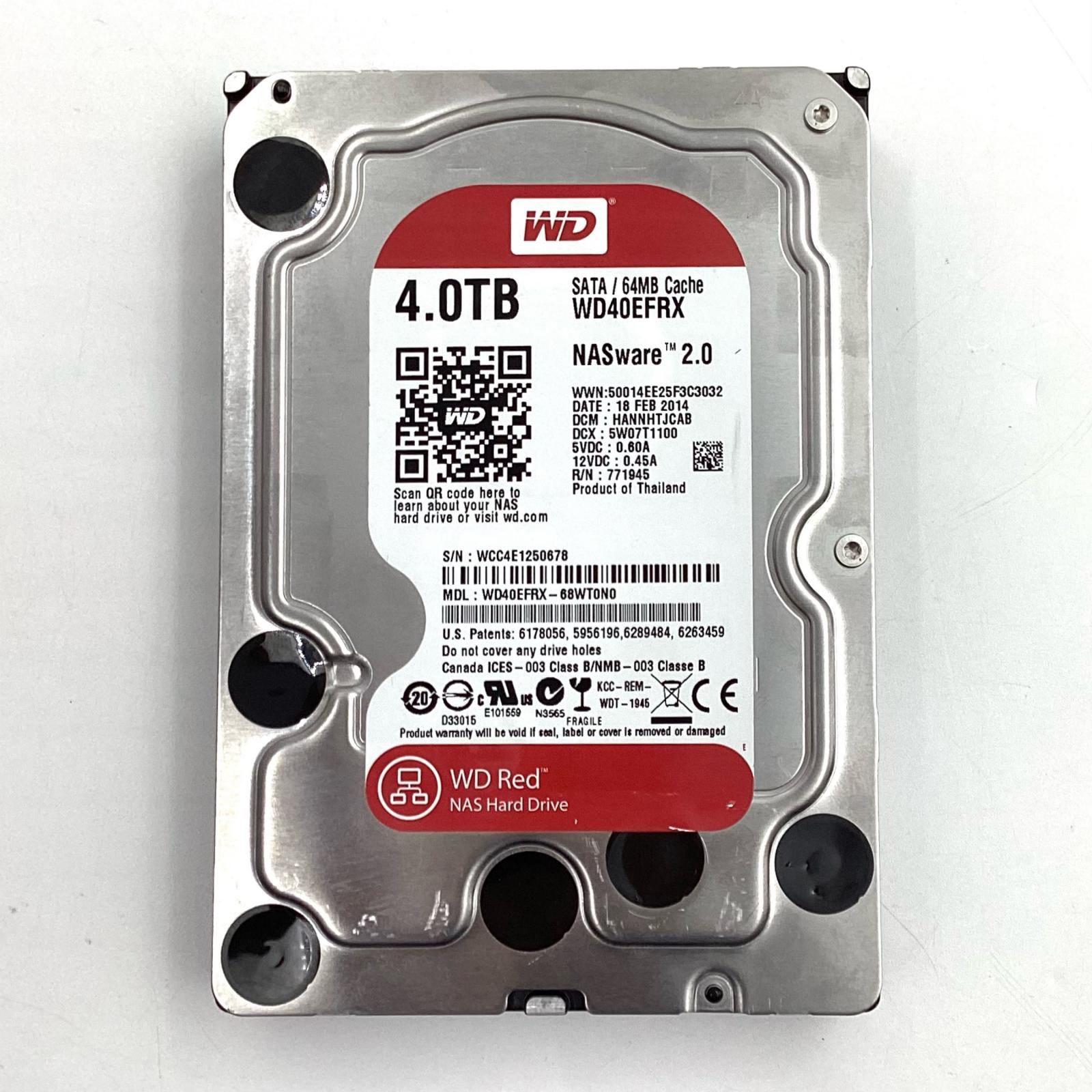 WD HDD 4 TB 68 WT 0 N