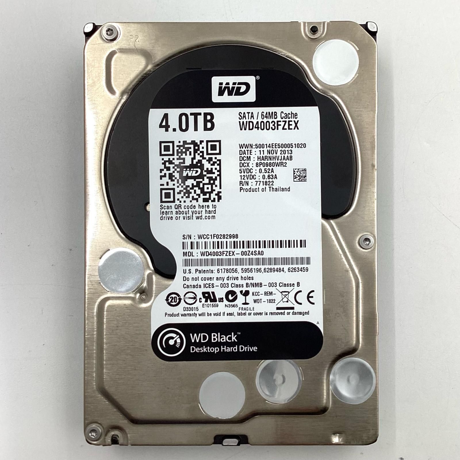 WD HDD 4 TB 00 Z SA 0